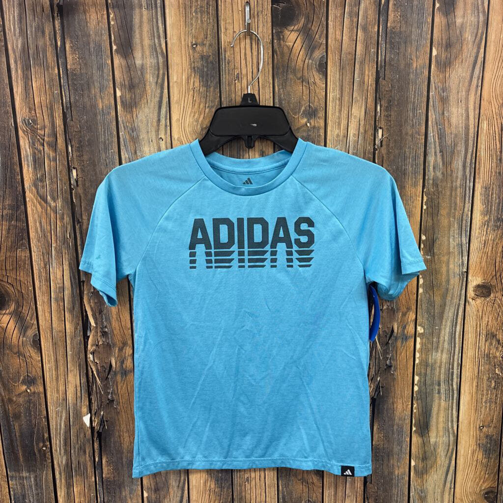 Adidas Soft Blue Top, Boys 8