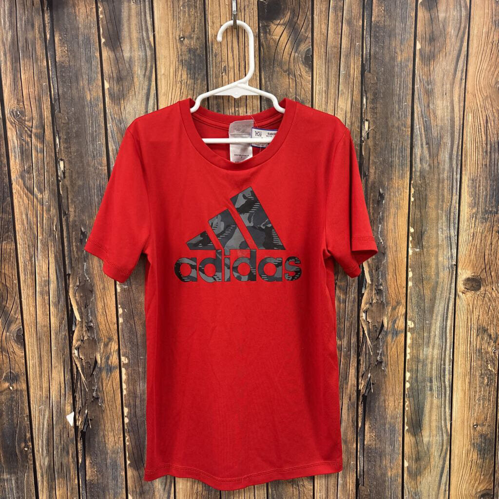 Adidas Red Tee, Boys 7