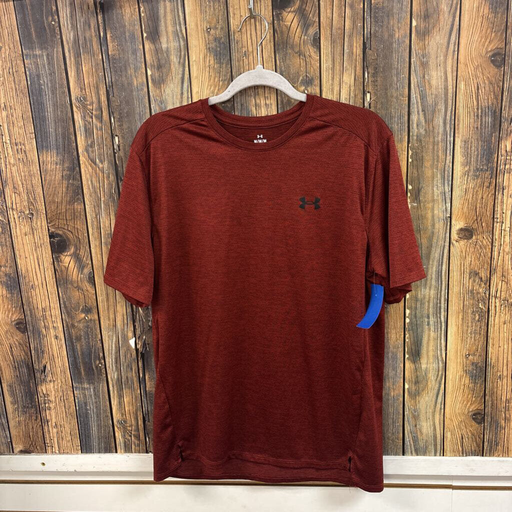Under Armour Rust Marled Top, Mens M