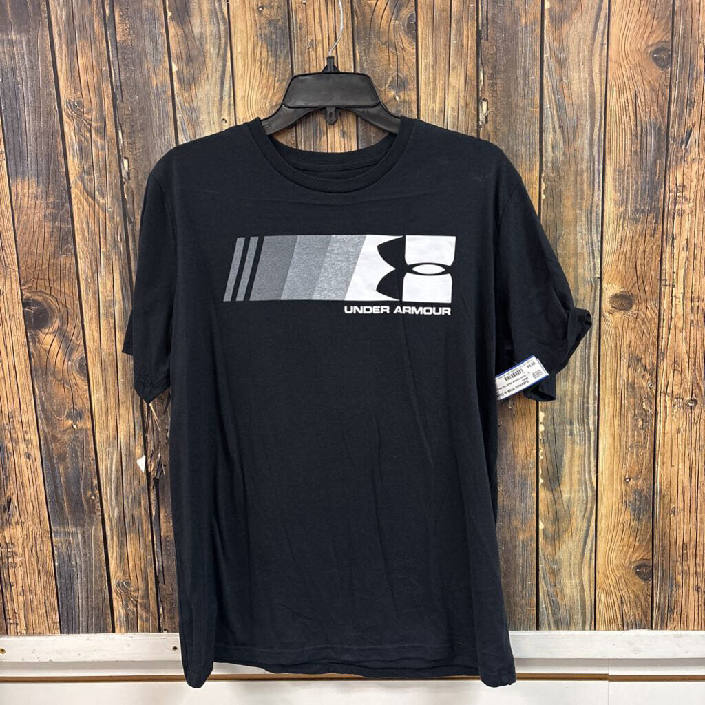 Under Armour Black Tee, Mens L