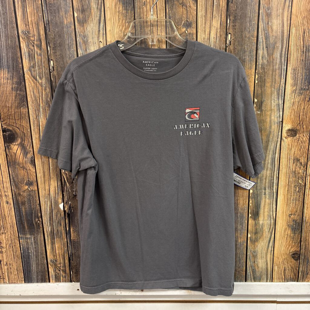 American Eagle Super Soft Grey Tee, Mens M