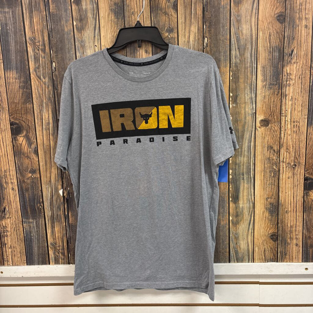 Under Armour Iron Paradise Tee, Mens L