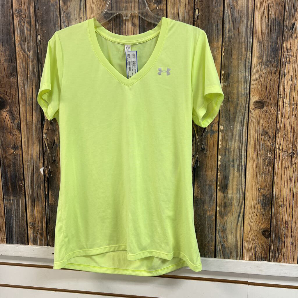 Under Armour Neon V-Neck, Womens L