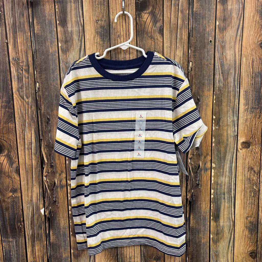 NWT Old Navy Striped Tee, Boys L 10/12