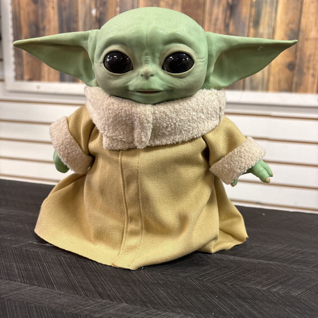 Talking Baby Yoda 7x9