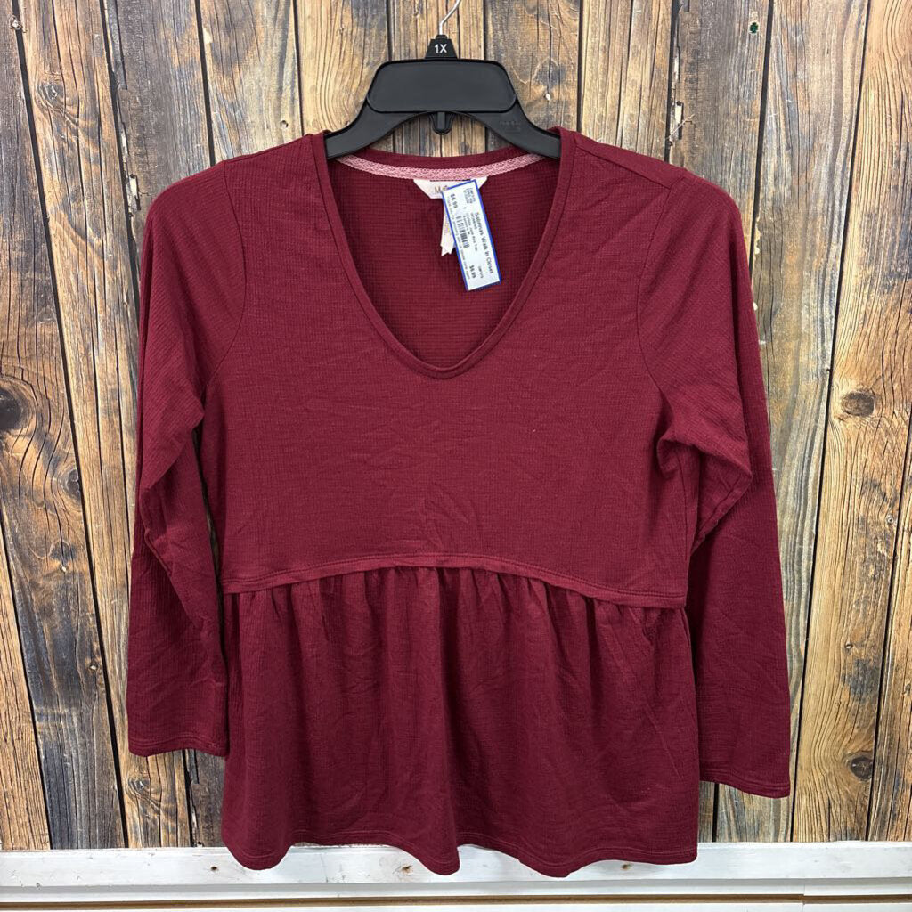 Matilda Jane Red Top, Women's M