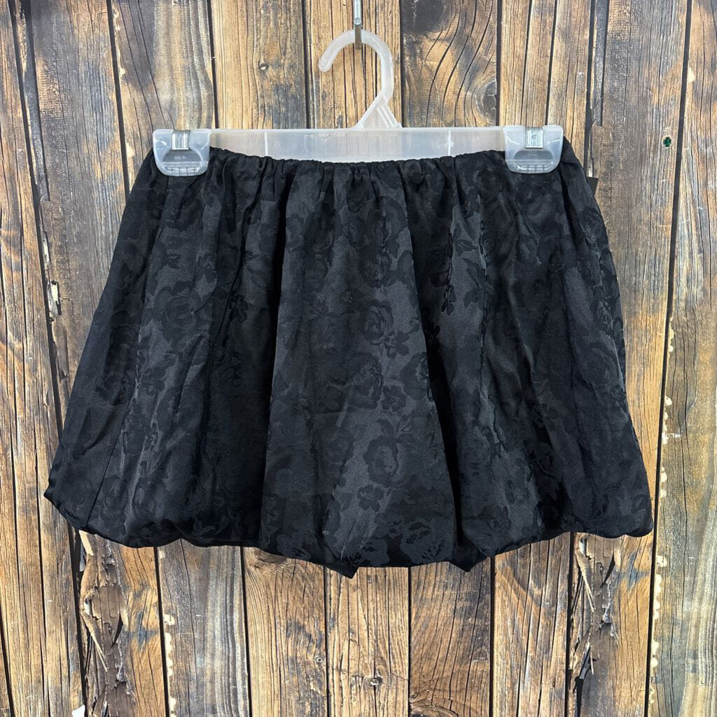 NWT Black Rose Skirt, Girls 10/12