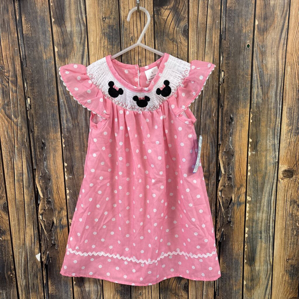 Minnie Mouse Smocked Dress, Girls 3T