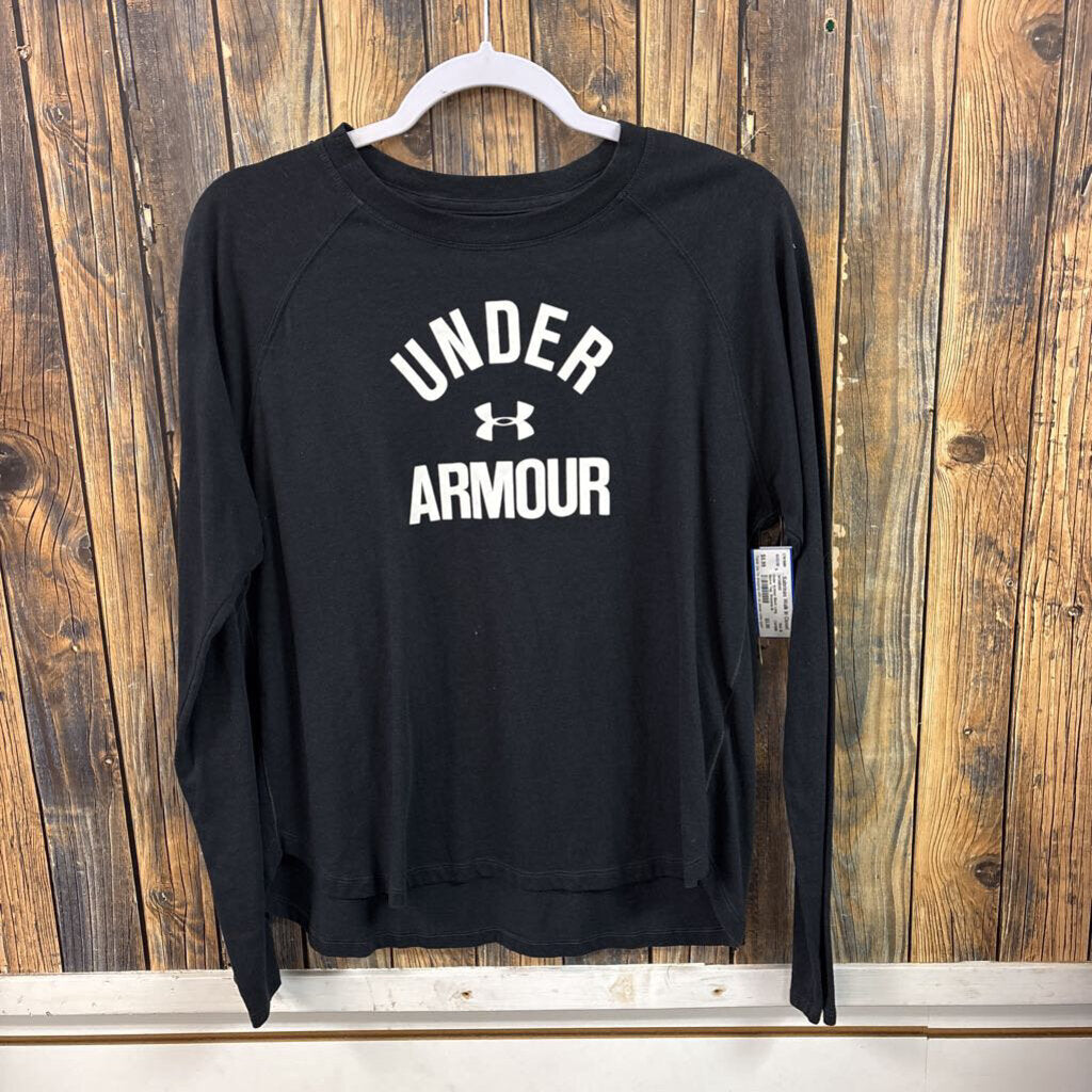 Under Armour Black Long Sleeve Top, Womens M