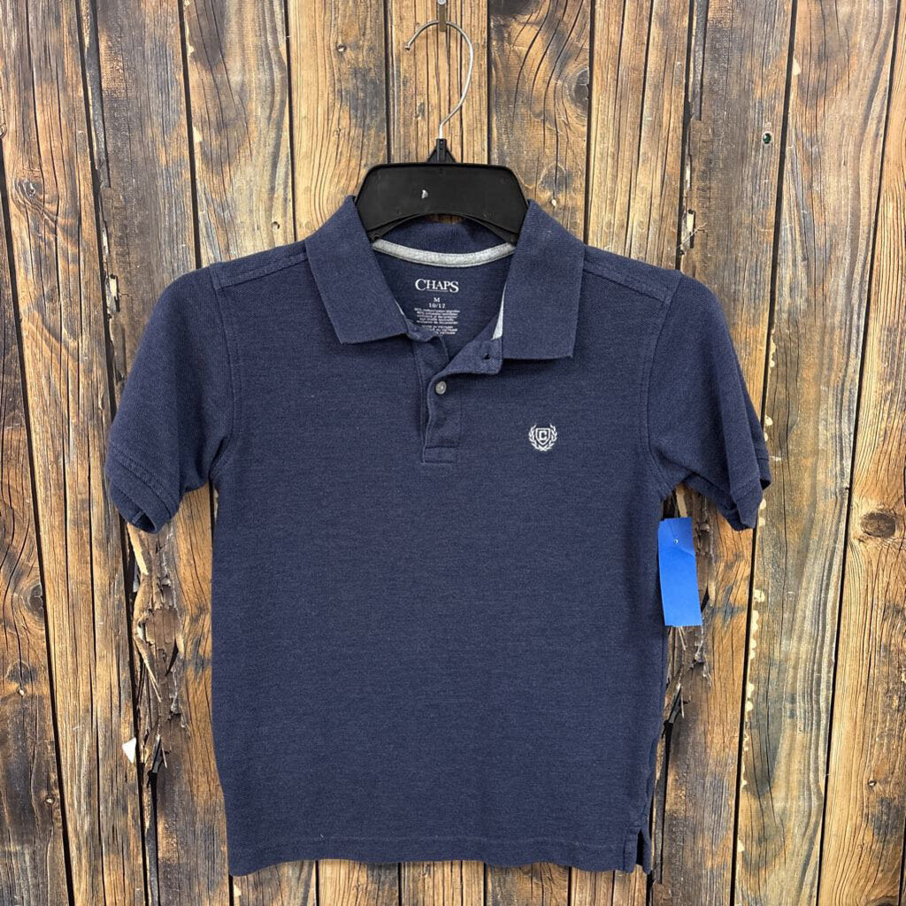Chaps Blue Polo, Boys 10/12