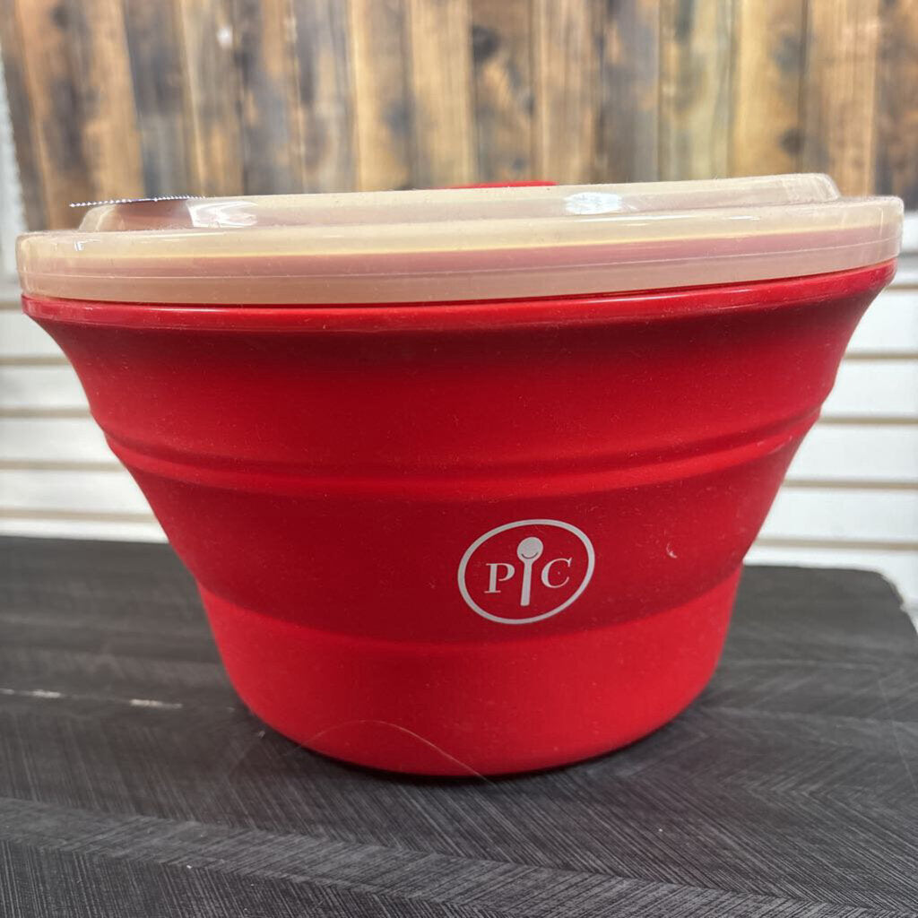 PC Red Silicone Steamer