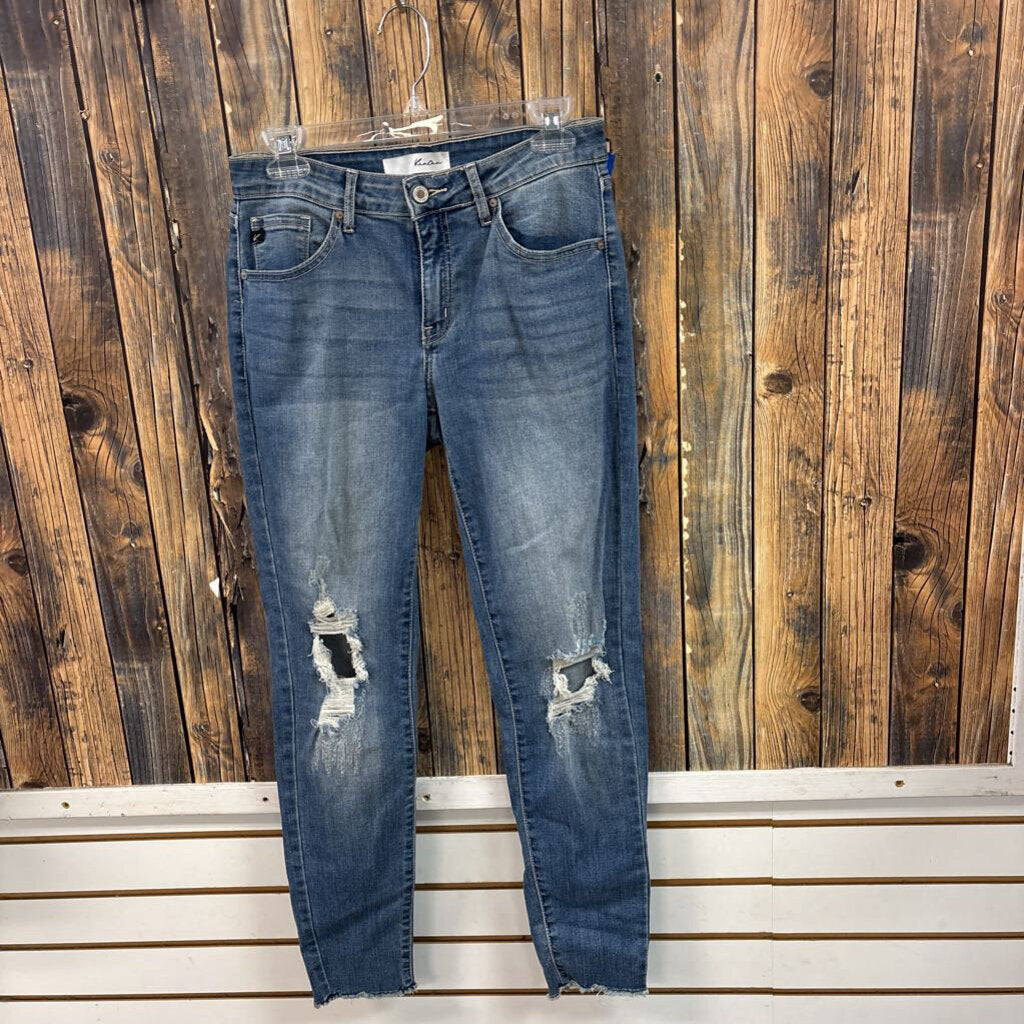 KanCan Distressed Jeans, Womens 7