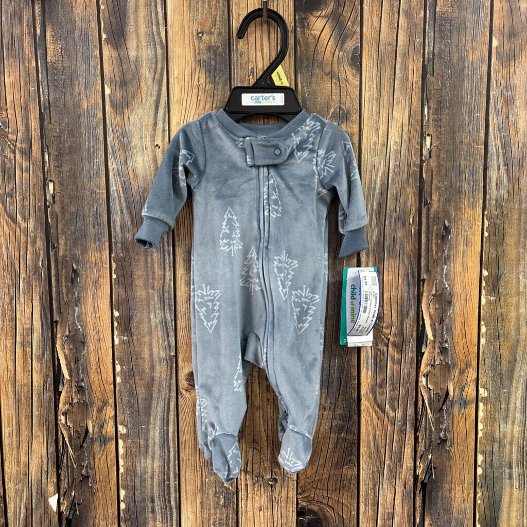 NWT Carters Fuzzy Sleeper, Preemie