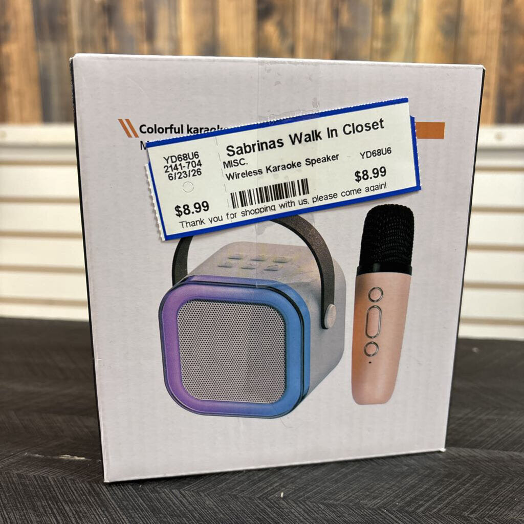Wireless Karaoke Speaker