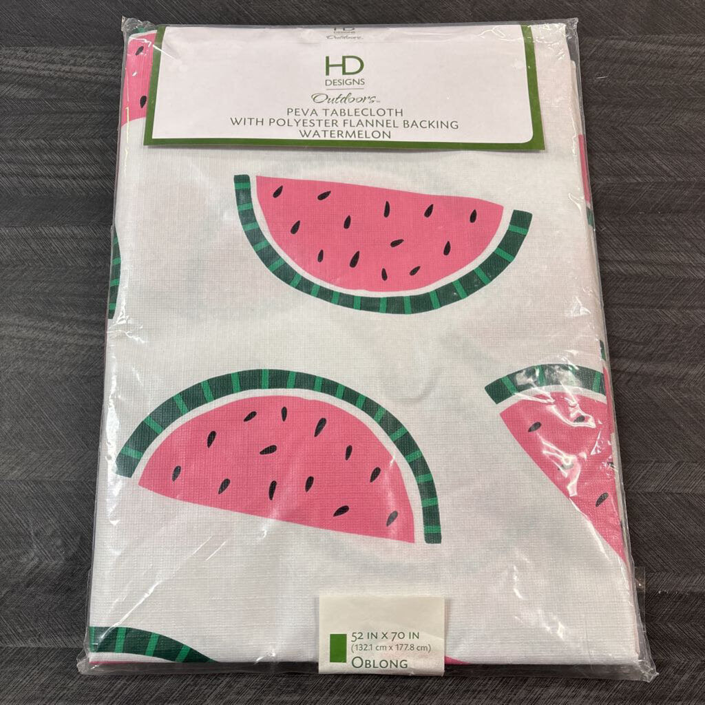 Watermelon Tablecloth - 52x70
