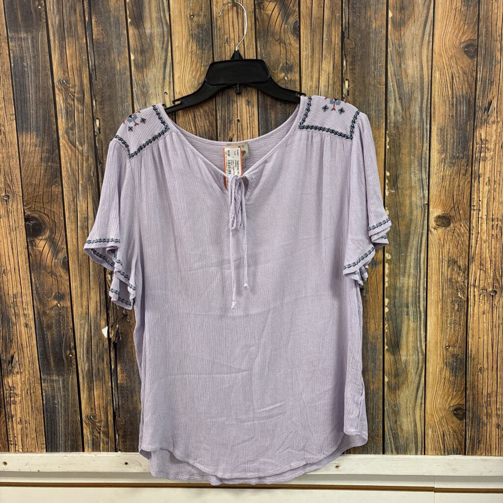 Como Vintage Purple Tee, Womens XL