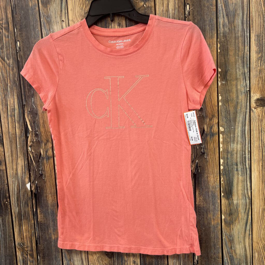 Calvin Klein Coral Tee, Womens XS