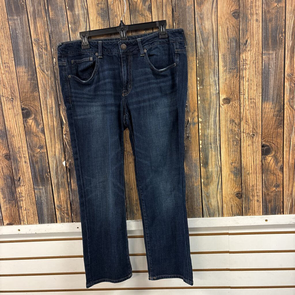 American Eagle Dark Wash Jeans, Womens 12