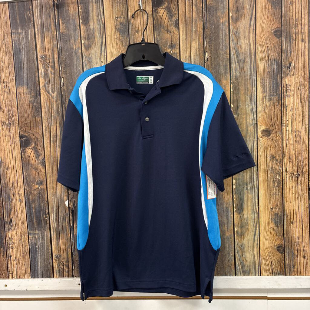 Ben Hogan Navy/Blue Polo, Mens M