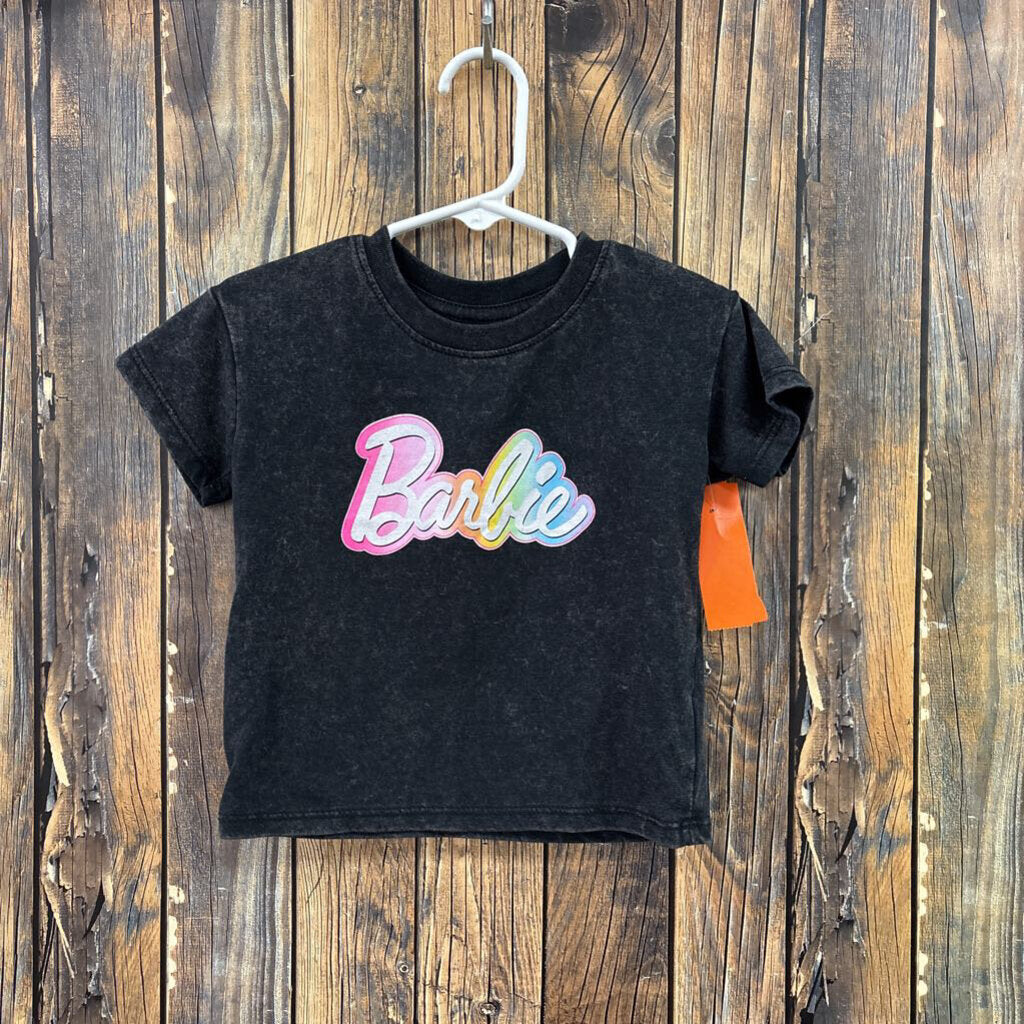 Barbie Acid Wash Top, Girls 18M