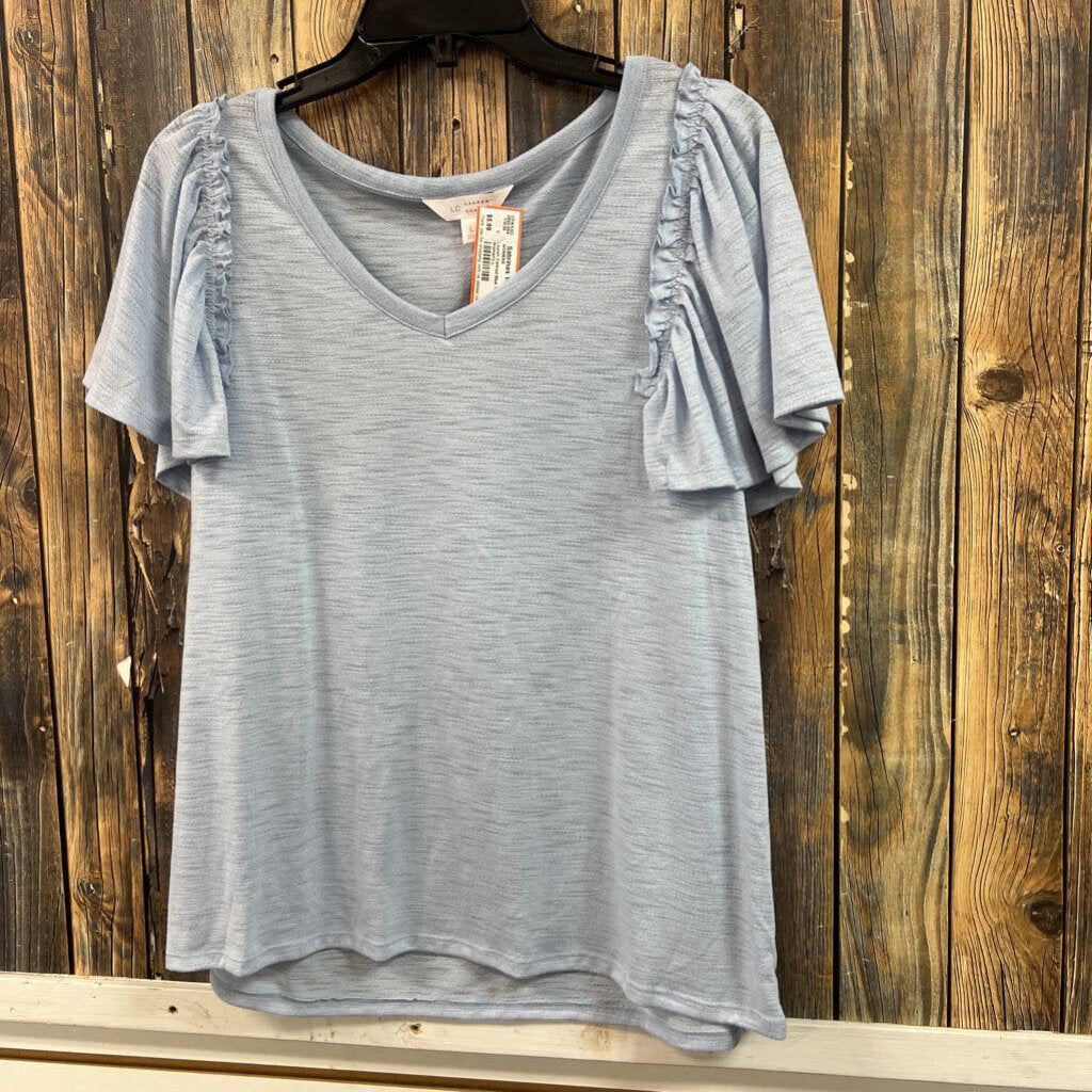Lauren Conrad Blue Top, Women's L