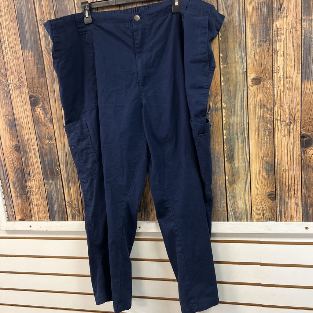 Carhartt Blue Pants, Women's 3XL