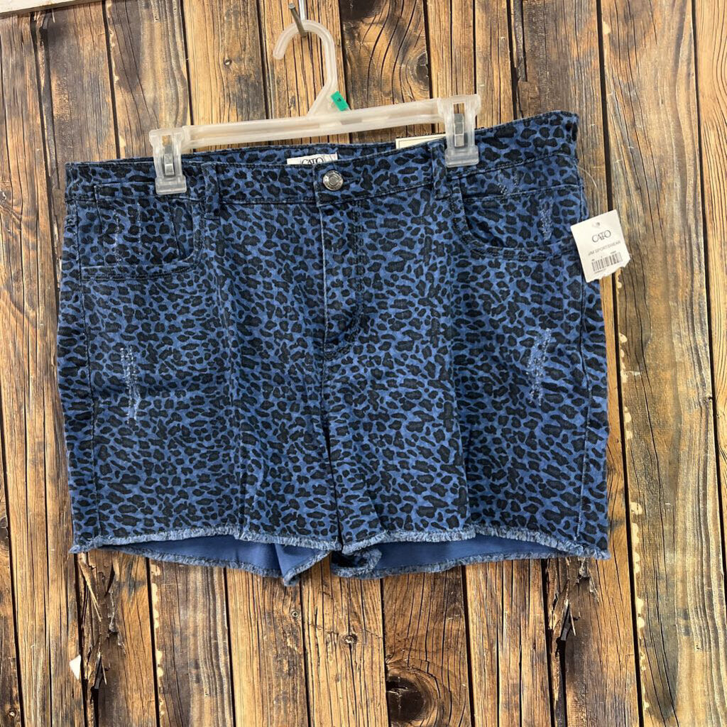 Cato Animal Print Shorts, NWT Women's 16