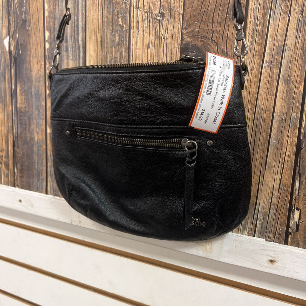 The Sak Black Purse 11x9in