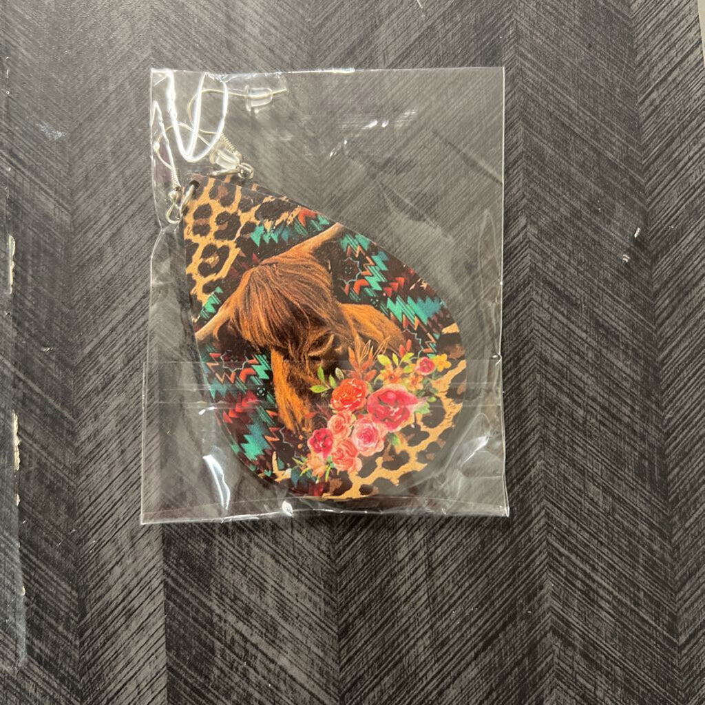 Cow Earrings