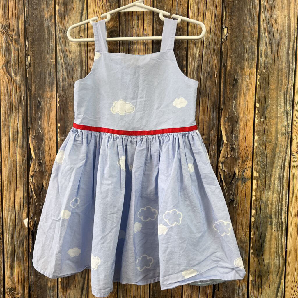 Blue Cloud Dress, Girls 4
