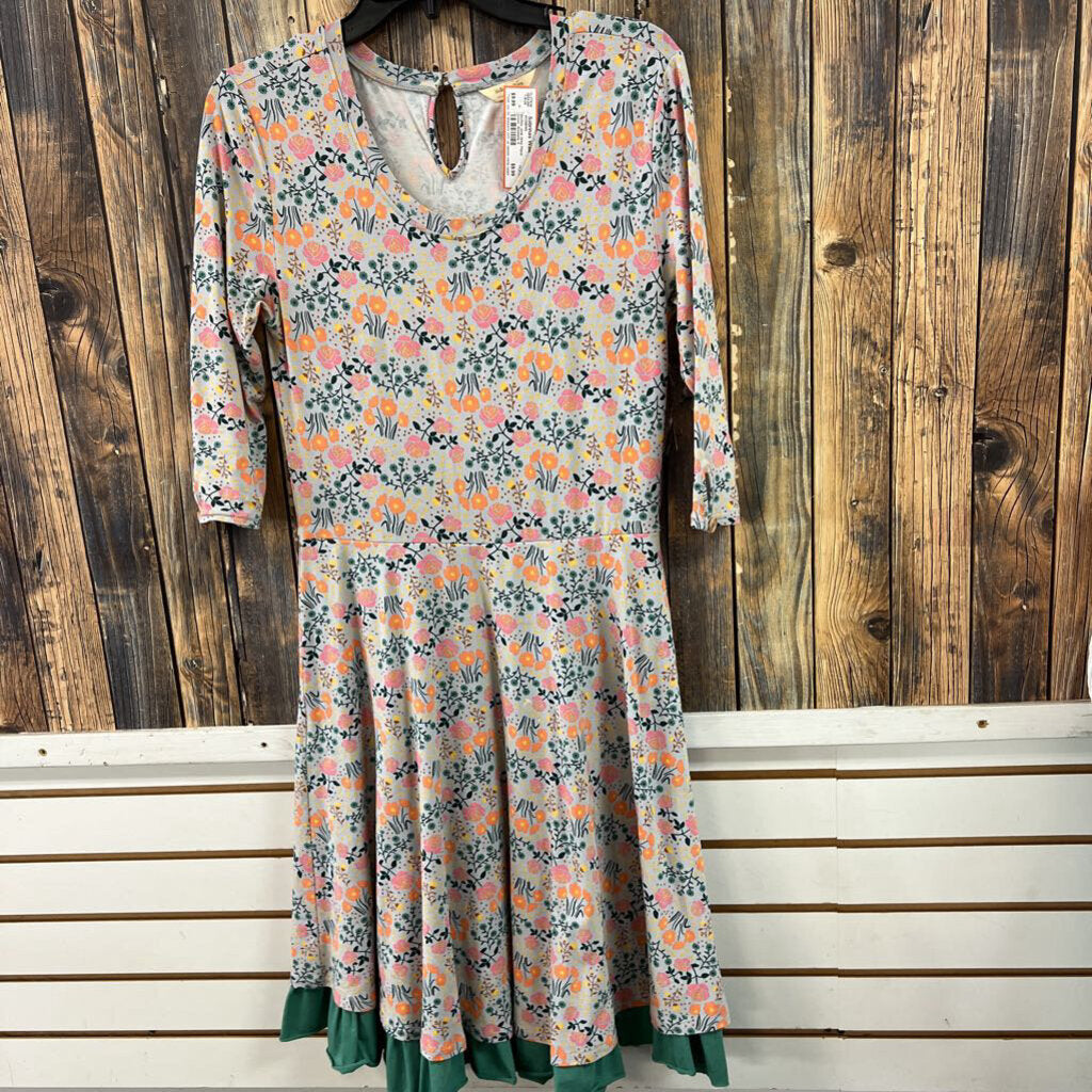 Matilda Jane Grey Floral Dress, Womens S