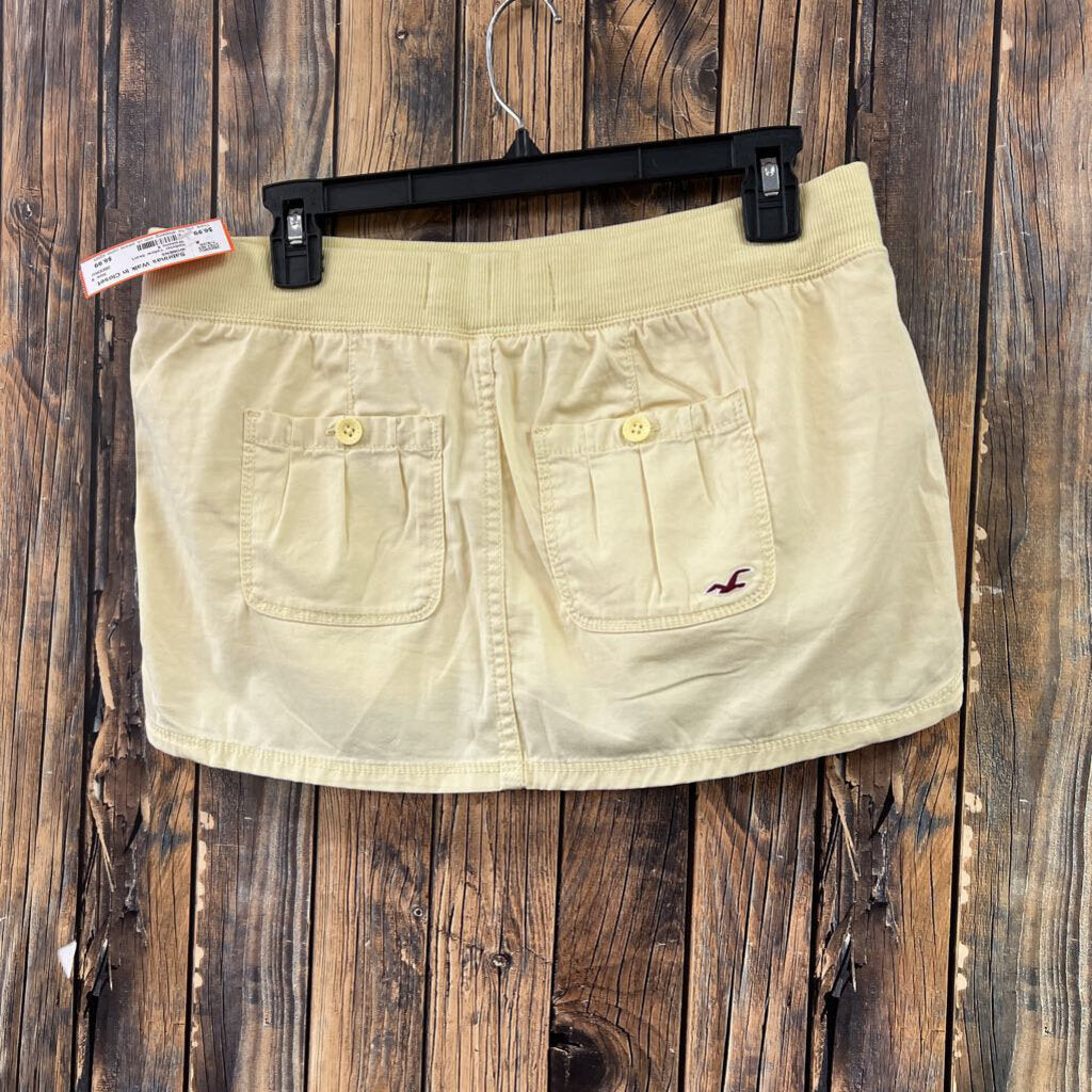 Hollister Yellow Skort, Womens 8