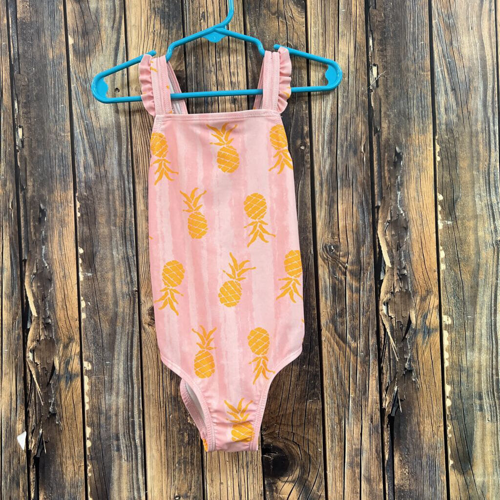 Pineapple Swimsuit, Girls 3T/4T