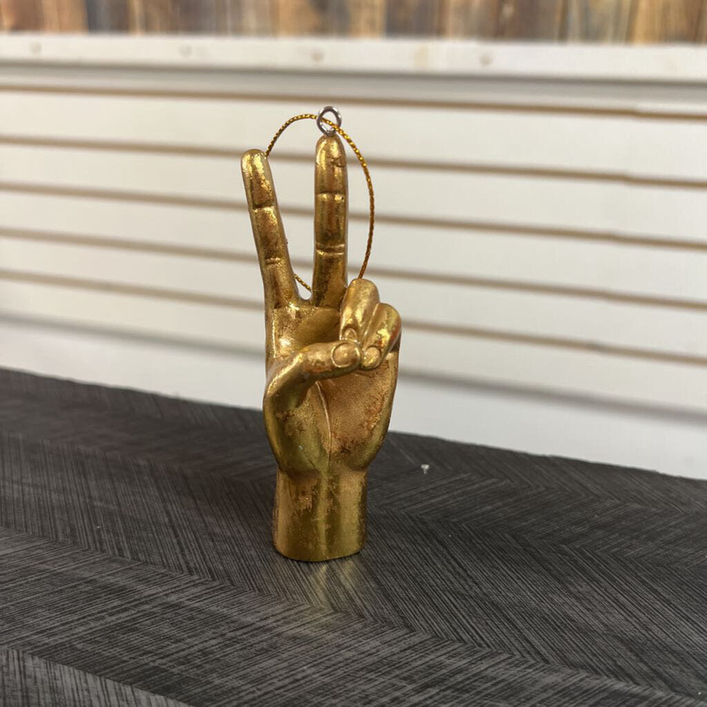 Peace Ornament - 4x2 - NO SHIP