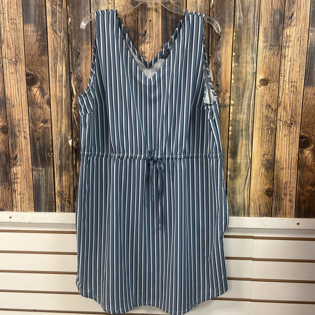 Eddie Bauer Soft Striped Dress, Womens XL