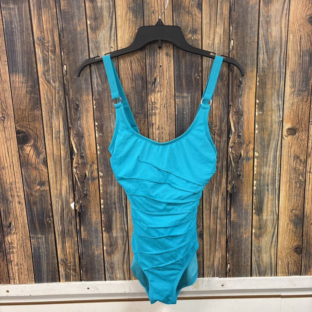 Calvin Klein Blue Swimsuit, Women's 6
