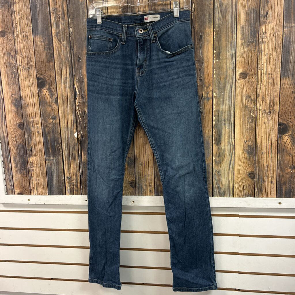 Wrangler Slim Straight Jeans Mens 28x30