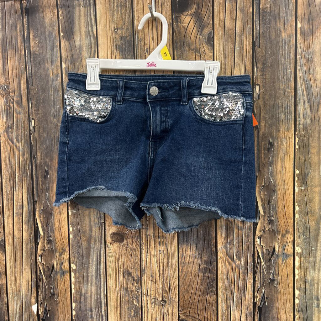 Sequin Pocket Shorts, Girl's 12