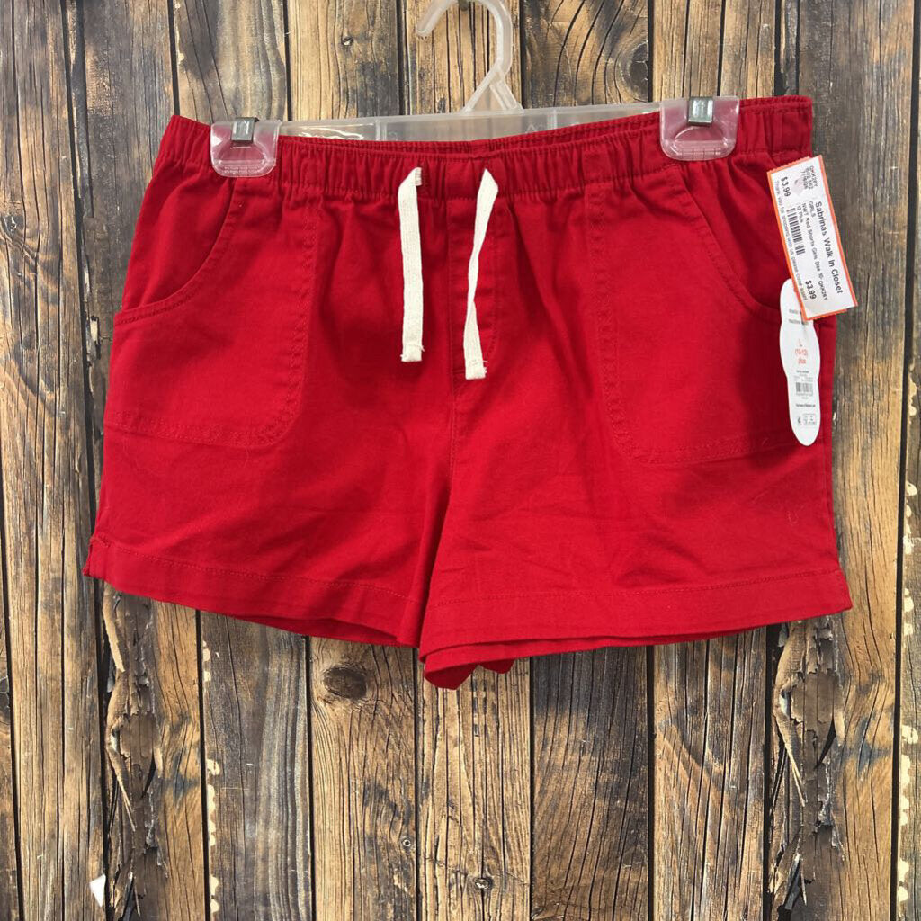 NWT Red Shorts Girls Size 10-12 Plus