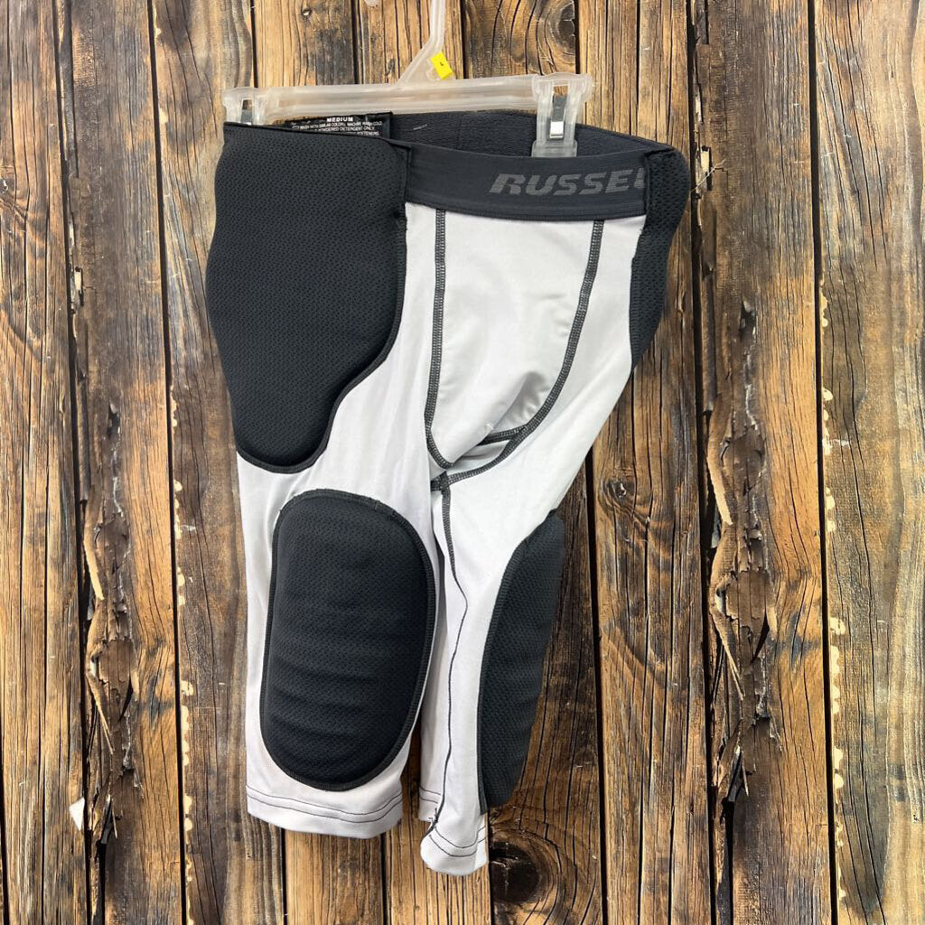 Russell Football Pad Shorts, Youth Medium