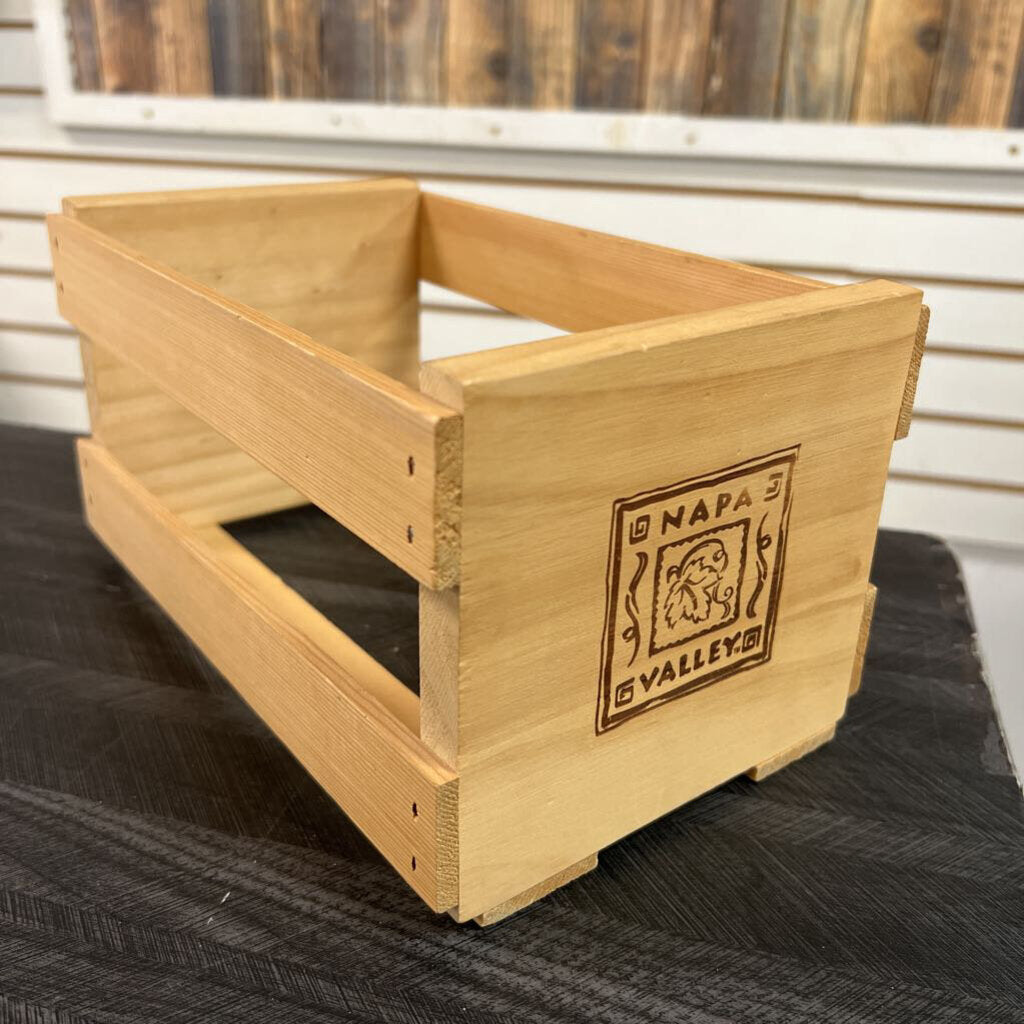 Napa Valley Wooden Box - NO SHIP - 6x10x5