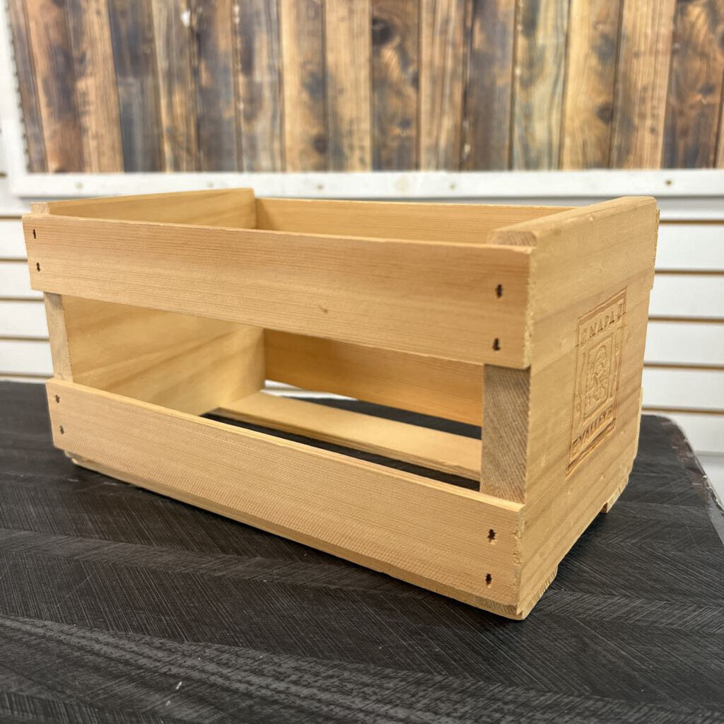 Napa Valley Wooden Box - NO SHIP - 6x10x5