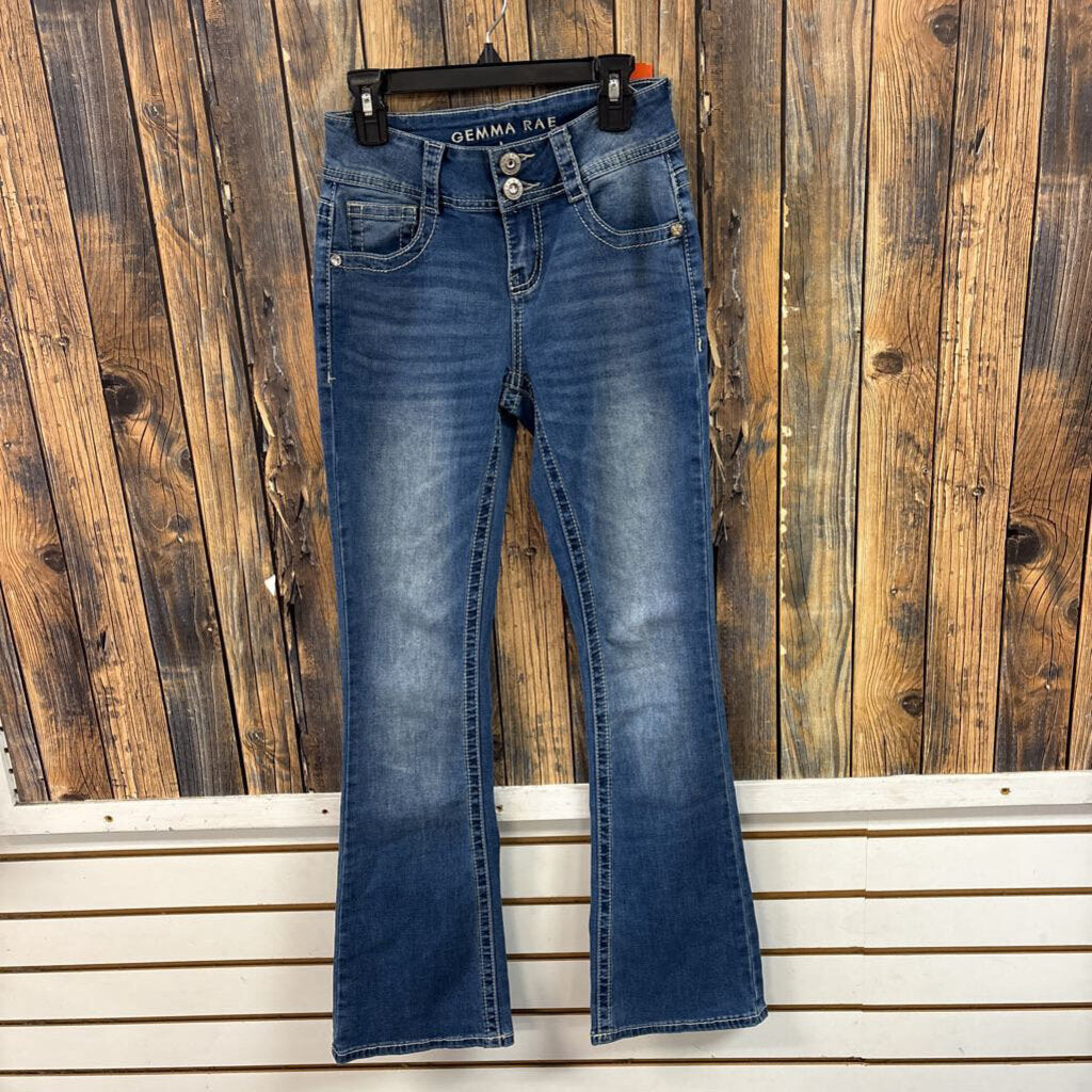 Gemma Rae Medium Wash Jeans, Womens 0