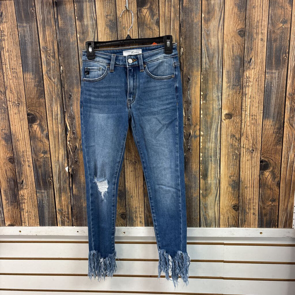 KanCan Raw Hem Jeans, Womens 3