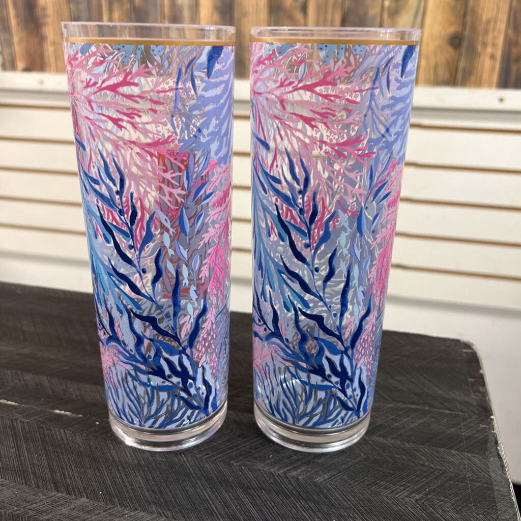 Lily Pulitzer Tumber Set (2 glasses)