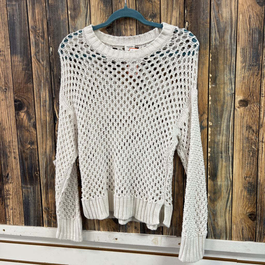 Abercrombie White Sweater Women's Size M
