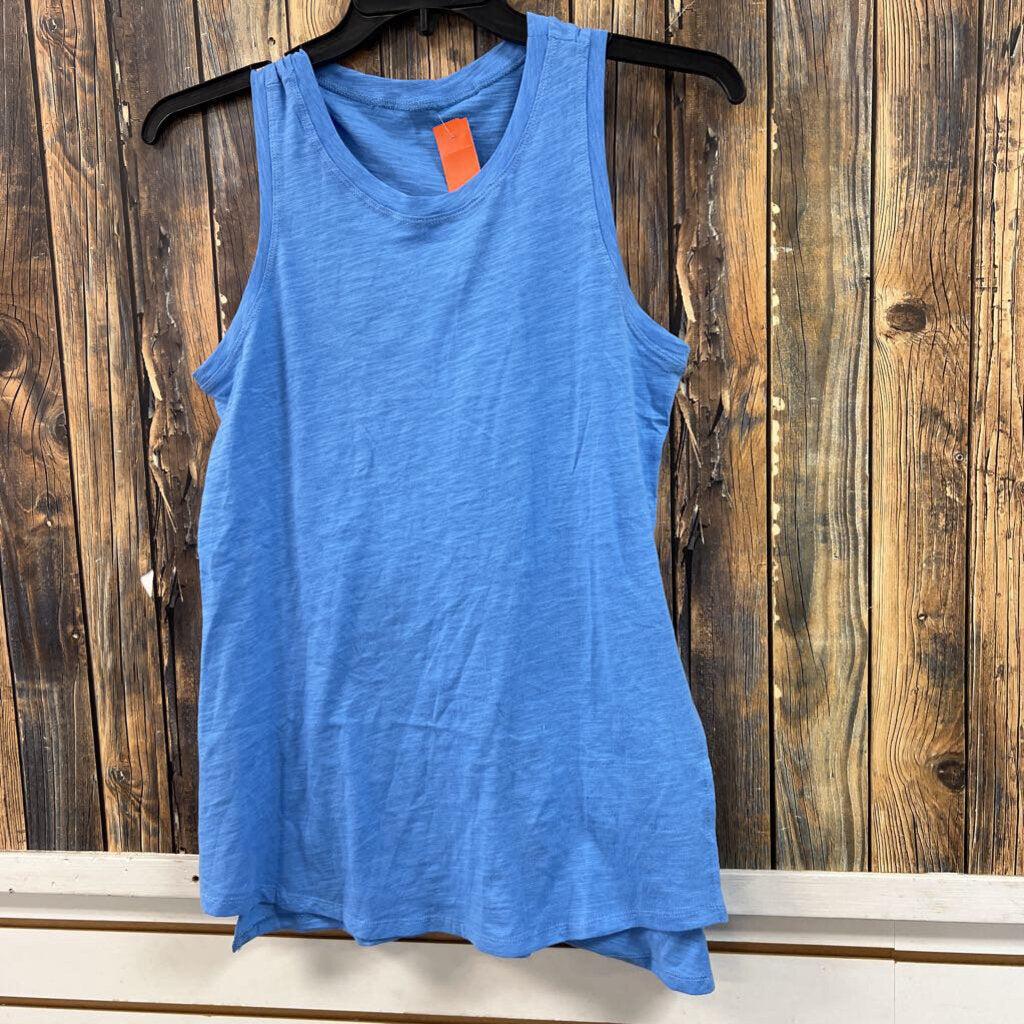NWT Sleeveless Blue Top Women's Size S