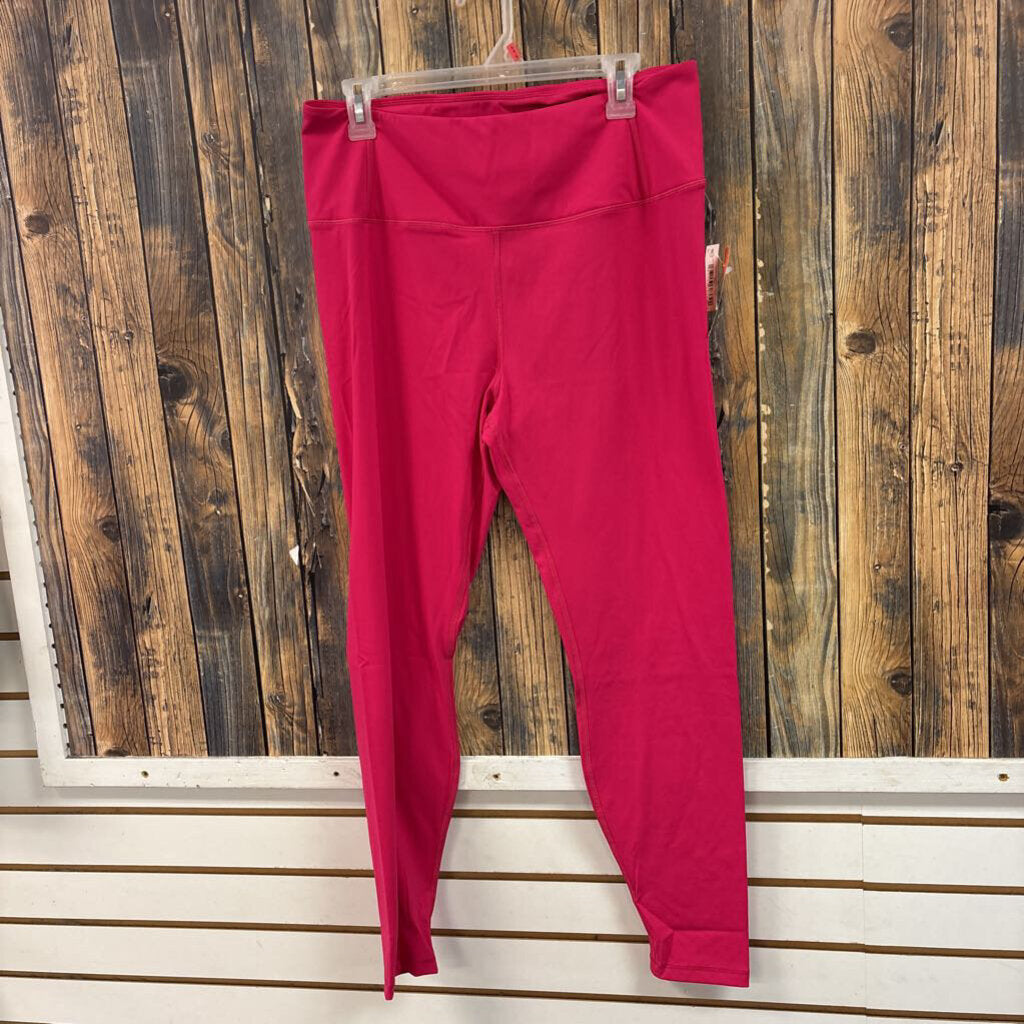 NWT Buttery Soft Pink Active Leggings, Womens XL