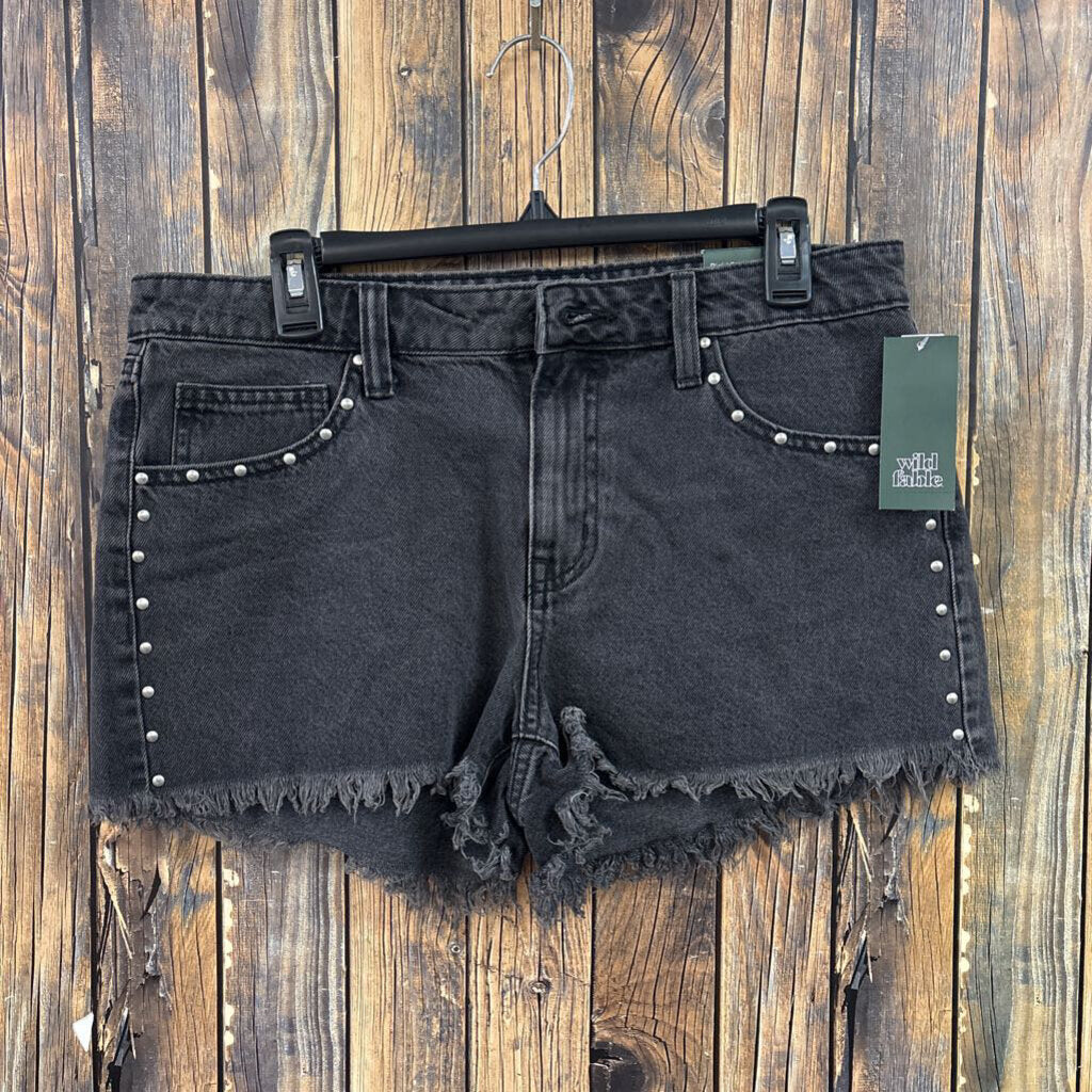 NWT Wild Fable Black Jeans Shorts Women's Size 10