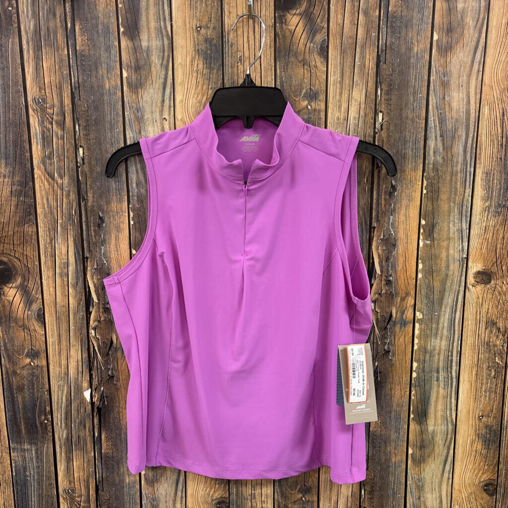 NWT Tricot Purple Tank, Womens XL
